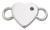 LeStage Heart Birthstone Clasp