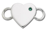 LeStage Heart Birthstone Clasp