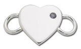 LeStage Heart Birthstone Clasp