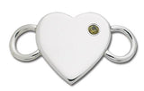 LeStage Heart Birthstone Clasp