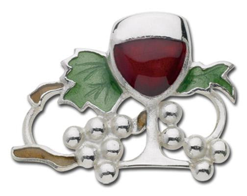 LeStage Wine and Grapes Clasp